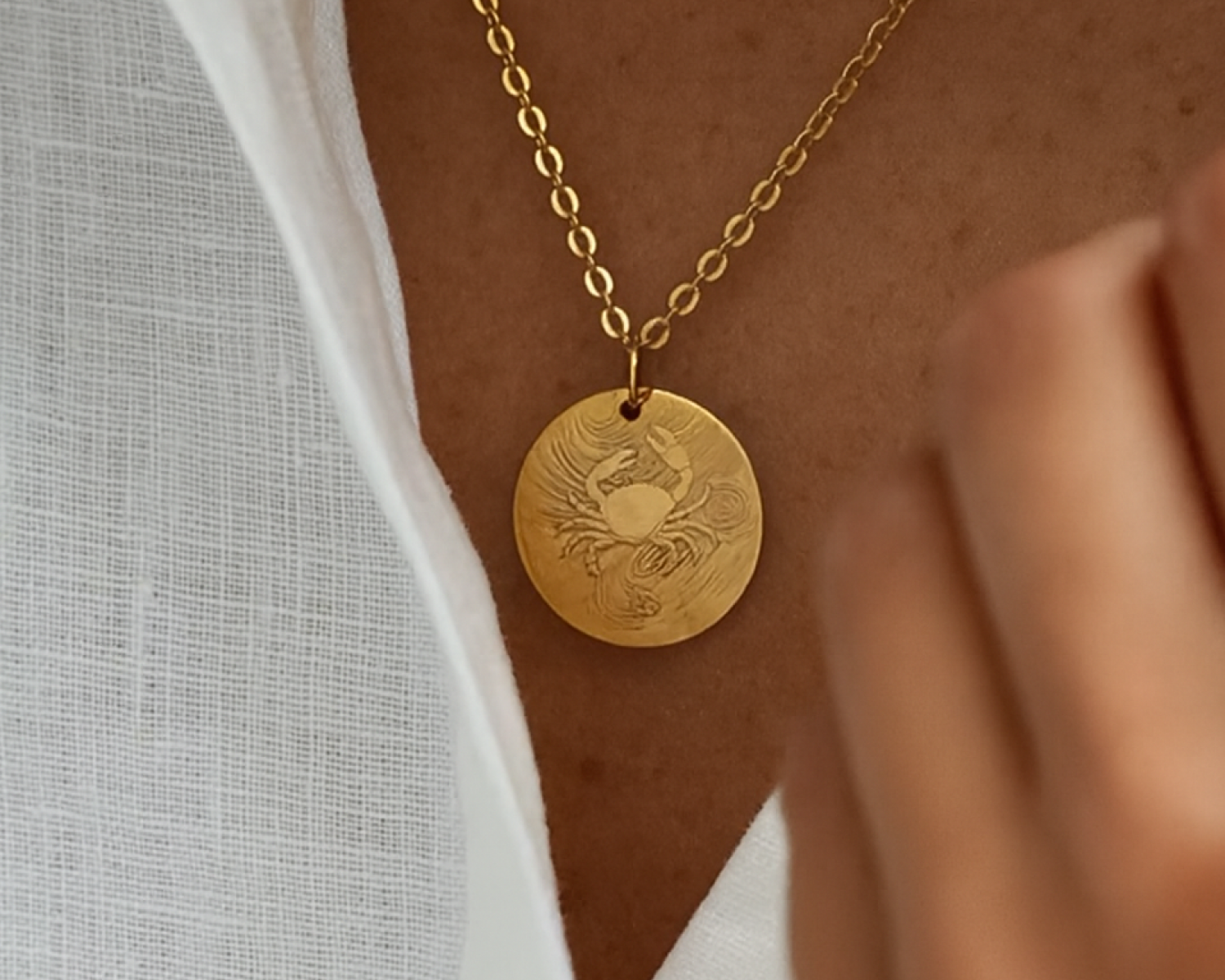 Zodiac Collection 18k Gold Vermeil Necklace